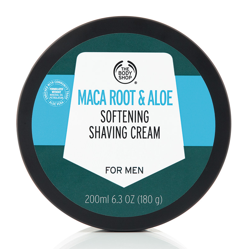Maca Root & Aloe Softening Shaving Cream For Men